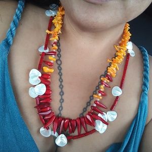 Warrior Stone Necklace Set